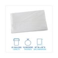 thumbnail image 2 of Boardwalk High Density Industrial Trash Bags Flat Pack, 45 gal, 16 microns, 40 x 48, Natural, 200/Carton, 2 of 7
