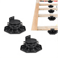 thumbnail image 3 of 10Pack Adjustable Deck Support Pedestal Deck Foundation Base Support, 3 of 6