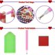 thumbnail image 2 of Nuevo set de pintura con diamantes 5D irregulares, set de pintura con diamantes para adultos, set de pintura con diamantes de cristal sin marco de 15×20 pulgadas (40×50 cm).,Abuela, 2 of 4