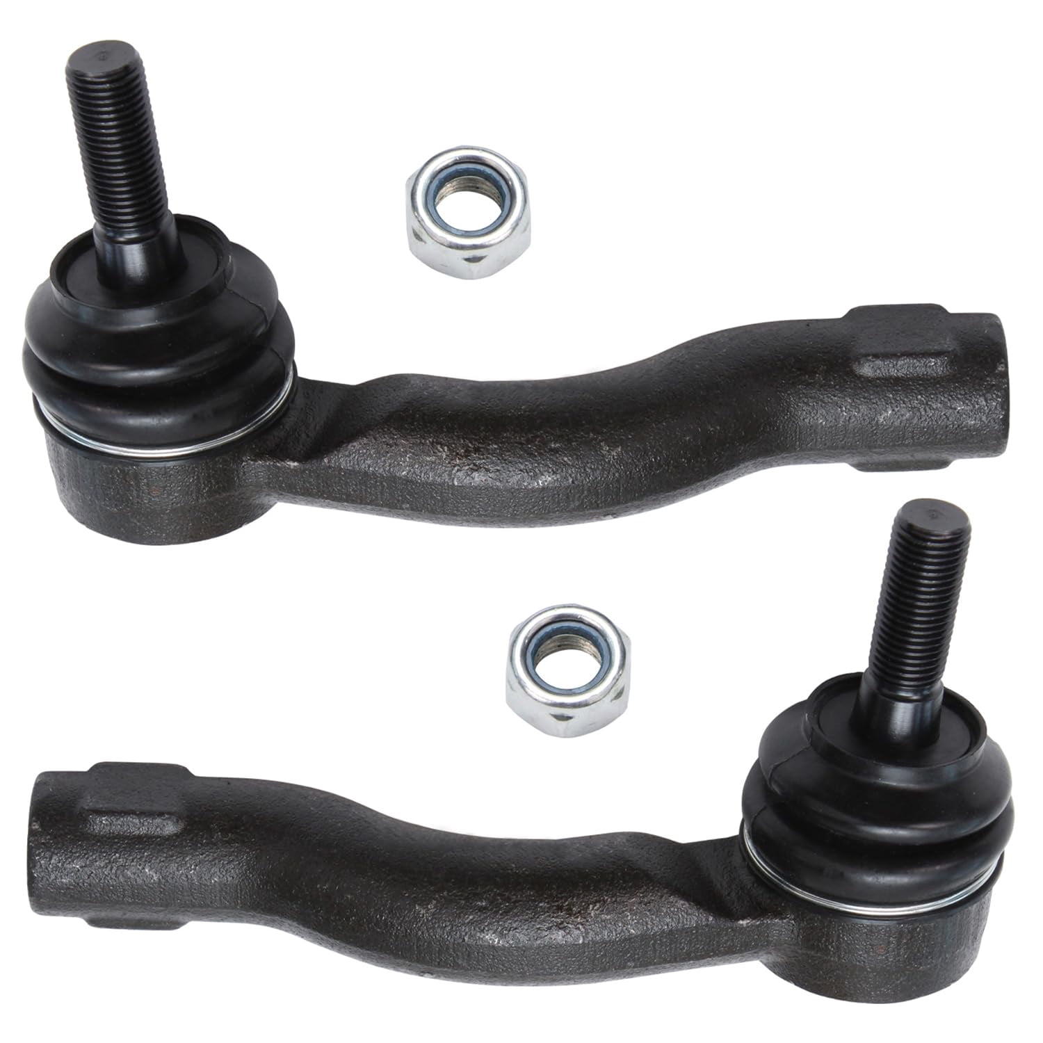 Detroit Axle - 2 Front Tie Rods for 2001-2005 Toyota Rav4 2002 2003 2004 Outer and Inner Tie Rod Links Replacement