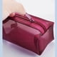 thumbnail image 5 of Cartera portátil de malla tejida de gran capacidad, bolsa de llaves, tarjetas, transparente, organizadora, bolsillo extra, resistente, impermeable, para viajes, de nailon, ajustable, para, 5 of 8