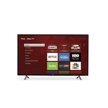 Refurbished TCL 65" 4K UHD HDR ROKU Smart LED TV, RTU5540-C