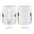 thumbnail image 3 of WIRESTER 11 Oz Ceramic Tea Cup Coffee Mug, Pug Puppy Dog, 3 of 7