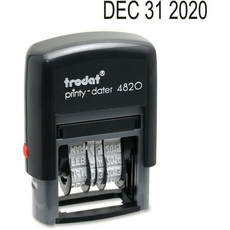 Trodat, USSE4820, Date Only Stamp, 1 Each (Best Used By Date Stamp)