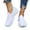 White#25, variant on Orthopedic Dress Shoes for Women Arch Support Sneakers Wide Slip on Non Slip Walking Shoes Mesh Stretch Comfortable 2026 New Orthopedic Shoes