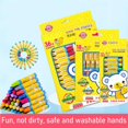 thumbnail image 2 of ziyahi Colorful Drawing for Crayons Set Oil Pastel Pen Washable Graffiti Pencils Type 3 1Set, 2 of 6