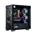 thumbnail image 4 of Velztorm Erebix Custom Built Gaming Desktop PC (AMD Ryzen 3 3100 4-Core, GeForce RTX 3060 Ti, 16GB RAM, 512GB PCIe SSD + 1TB HDD (3.5), Wifi, USB 3.2, HDMI, Win 11 Home), 4 of 7