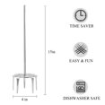 thumbnail image 4 of KAMaster Extracteur de Porc Accessoire de Forage Râpe à Viande en Acier Inoxydable 304 Utilisée avec Perceuse à Main Standard pour BBQ, 4 of 4