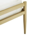 thumbnail image 6 of Weston Home Haverhill Metal Platform Bed, Queen, Gold Finish, 6 of 10