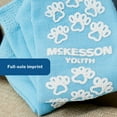 thumbnail image 3 of McKesson Unisex Slipper Socks Child Size 8 to 4-1/2 Blue - 1 Pair, 3 of 11
