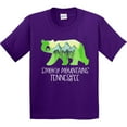 thumbnail image 3 of Inktastic Smoky Mountains, Tennessee Mountains and Bear Shape Youth T-Shirt, 3 of 5