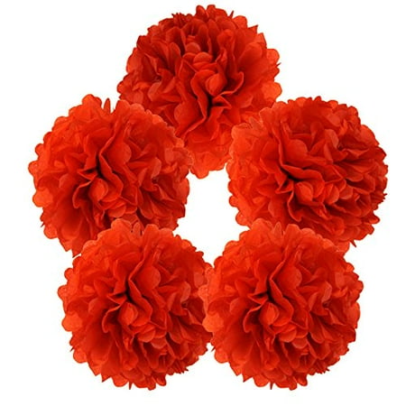 Red Tissue Balls - Just Artifacts 5pcs 10