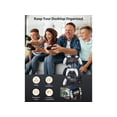 thumbnail image 4 of Controller Holder with Organizer Base, 3 Tiers Desk Gaming Controller Headset Stand with Cable Organizer for All Xbox PS4 PS5 Switch Pro Crontroller Gaming Accessories, 4 of 7