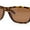 Tortoise - Brown, variant on Mens Polarized Antiglare Rectangular Sport Horn Rim Agent Sunglasses Matte Black - Black