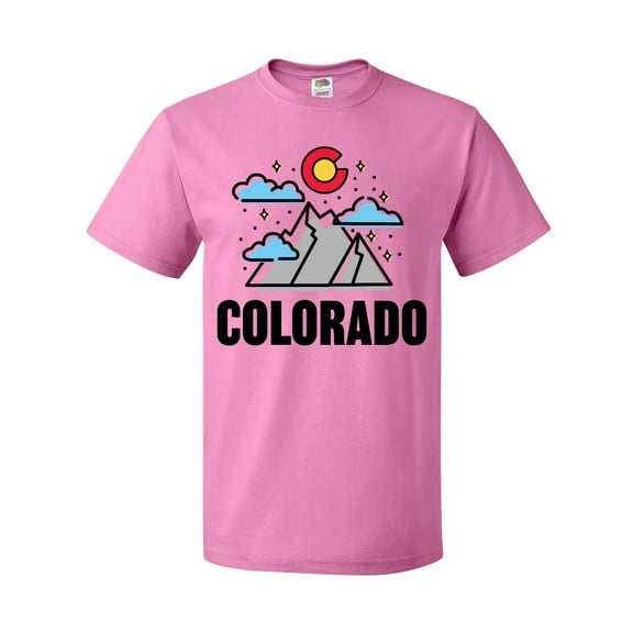 Inktastic Colorado Mountains and Clouds T-Shirt