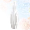 thumbnail image 3 of 1Pc Simplicity Ceramic Vase Creative Flower Vase Container European Style Household Decoration White Size M, 3 of 9