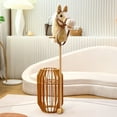 thumbnail image 1 of Cartoon Horse Riding Stick With Roller Wheels For Kids Interactive Companion, 1 of 4