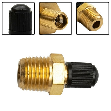 

Durable Practical Useful Air Tank Valve Spare Accessories Plated Solid Tools 1/4 inch NPT Compressor Equipment Fittings