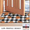 thumbnail image 3 of Checkered Halloween Pumpkin Pattern Door Rugs,Washable Non Slip Door Mats Indoor,Decorative Door Mats,Entry Mat Indoor for Entrance,Bedroom,Kitchen,Bathroom,17"x30", 3 of 6