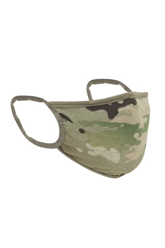 Reversible Reusable 3-Layer Face Covering - MultiCam / Coyote