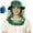 Green, variant on Mosquito Head Net for Insects, Fly & Bug & Bee Protection,Bug Face Netting over Hat ,for Beekeeping, Camping, Hiking, Gardening, Safari(Black)