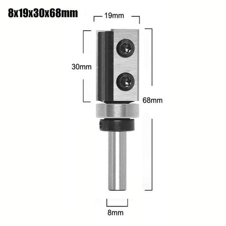 

Milling Cutter Wood Planer Bit Trimming Router Bit Carbide Insert Forwoodworking