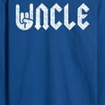 thumbnail image 3 of Instant Message - Uncle Rock and Roll Design - Men's Long Sleeve T-Shirt, 3 of 6