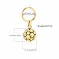 thumbnail image 2 of Constantlife Football Cremation Jewelry for Ashes Urn Keychain Lockets for Human/Pet Ashes Holder Keyring, 2 of 6