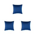 thumbnail image 4 of Billuyoard Funda de cojín de asiento Funda de almohada de sofá de terciopelo de color sólido Azul oscuro Type1 NO1, 4 of 6