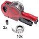thumbnail image 2 of Label Plier 1 Line 8 Character Retail Price Tag Gun Kit With 10 Label Rolls And 2 Ink Cartridges, 2 of 5