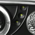 thumbnail image 5 of Spec-D Tuning S10 Blazer Pickup Black SMD LED Projector Headlights + Bumper Lights Lamps Compatible with 1998-2004 Chevy Left + Right Pair Headlamps Assembly, 5 of 7