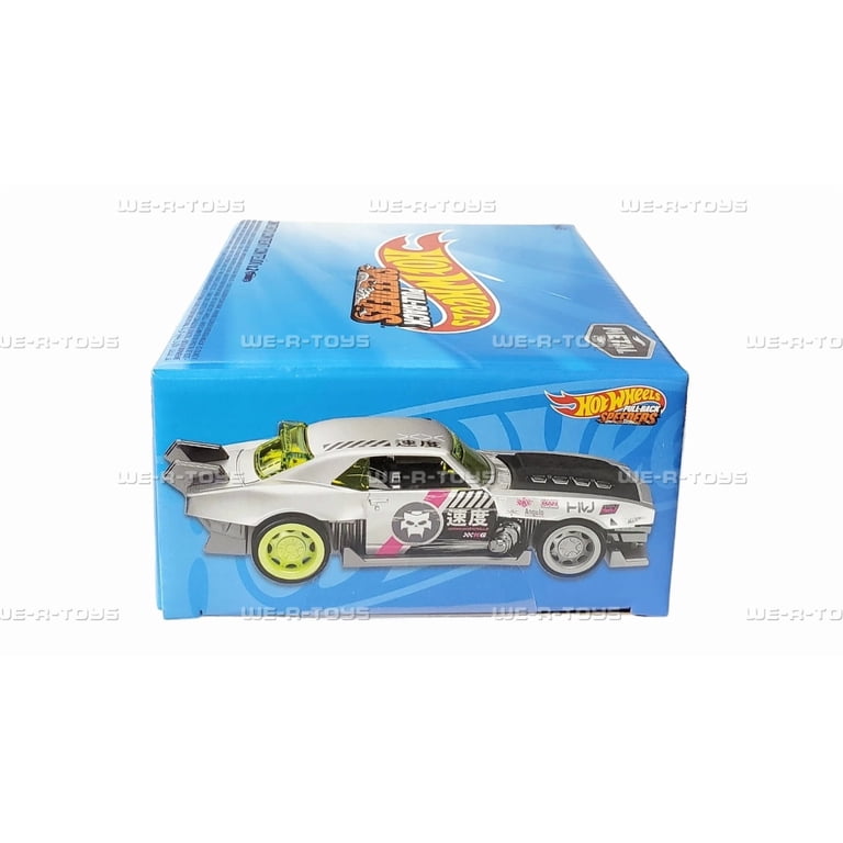 Hot Wheels Pull-Back Speeders Alpha Pursuit & Custom 1968 Camaro