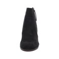 thumbnail image 2 of JOURNEE COLLECTION Womens Black Comfort Link Round Toe Block Heel Zip-Up Booties 8 M, 2 of 3