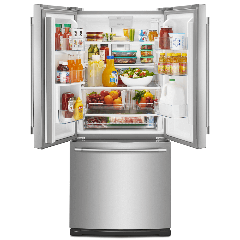 Maytag Mfw2055 30" Wide 20 Cu. Ft. French Door Refrigerator - Stainless Steel - image 2 of 5