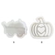 thumbnail image 2 of Molde de calabaza Billuyoard Flexible blanco silicona duradero para fundición de yeso, 2 of 6