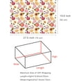 thumbnail image 7 of Thanksgiving Wrapping Paper Sheets - Pumpkin & Autumn Flower Theme Design for Holiday, Thanksgiving Dinner, Gift Wrapping, Party, Family Gatherings - 12 Folded Sheets - 20.5" x 30", 7 of 7