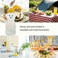 thumbnail image 7 of Shoreew 240ml Plastic Bear Honey Bottle Jars Empty Honey Squeeze Container with Flip-lid Reusable Bear Shaped Juice Bottle for Syrup Sauce Storing Dispensing, 7 of 7
