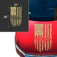 thumbnail image 2 of Greenyef Graphics We The People Betsy Ross Flag 1776 Distressed American USA US Flag Hood Vinyl Decal Sticker Preamble of The US Constitution fits most Pickup Trucks (23" x 36", Cream), 2 of 8