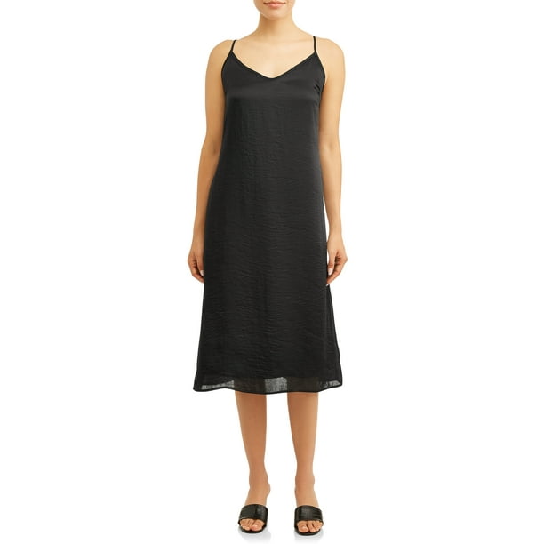 Love Sadie - Love Sadie Women's Midi Slip Dress - Walmart.com - Walmart.com