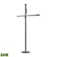 thumbnail image 2 of Wolfgang Floor Lamp with Solid Metal Base and Metallic Finish, 2 of 2