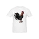 thumbnail image 2 of Rooster Print Men's Casual T-shirt, Short Sleeve Tee Tops, Summer Outdoor Sports Clothing Tee For Adult, Men, Women, Teen, Teenager, Adolescent, Youth., 2 of 5