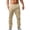 ZE Khaki, variant on Zszcpp Mens Linen Pants Elastic Waistband Comfort Floral Printed Pocket Outerwear Large Size Lounge Trousers Casual Trouser