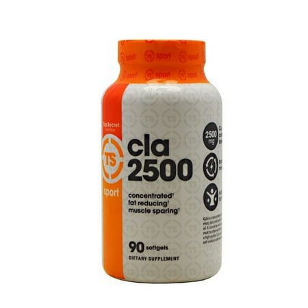 Top Secret Nutrition CLA 2500 mg, Capsules, 90 Ct