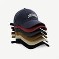 thumbnail image 3 of Gorras de béisbol con bordado de pana para hombre y mujer, sombreros de béisbol con protección solar, unisex, unisex, 3 of 4