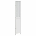 thumbnail image 5 of vidaXL Room Divider 4 Panels White Solid Wood Paulownia, 5 of 7