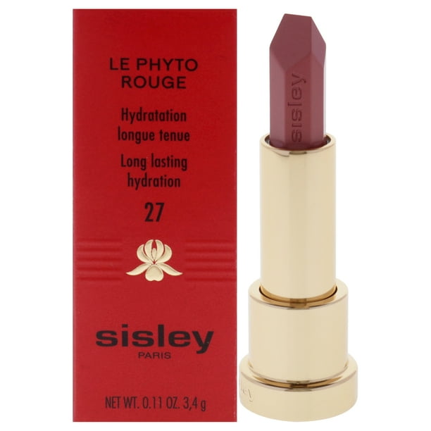 Lápiz labial Le Phyto Rouge - 27 Rose Bolchoi de Sisley para mujeres - Lápiz labial de 0,11 oz