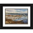 thumbnail image 1 of Strube, Ling 18x13 Black Ornate Wood Framed with Double Matting Museum Art Print Titled - Sunset Glow in Denmark, 1 of 4