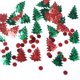 thumbnail image 4 of Árbol de Navidad de 25mm + 6mm lentejuelas redondas rojas decoración de confeti de mesa de Navidad accesorios de bricolaje, 4 of 7