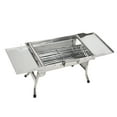 thumbnail image 3 of DOLITY Poêle BBQ Pliant Compact en Acier Inoxydable Barbecue Gril au Charbon Fumoirs Gril, 3 of 9