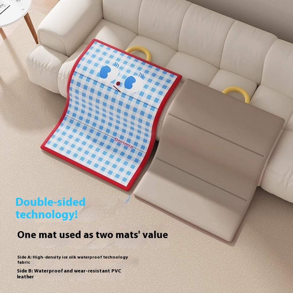 Miiottaa Foldable Washable Cooling Pet Pad For Dog And Cats Bed Breathable Waterproof Mat